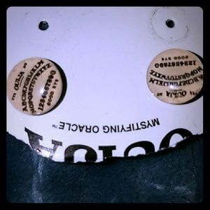 Ouija board earrings